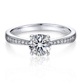 1ct Aurora Moissanite Ring