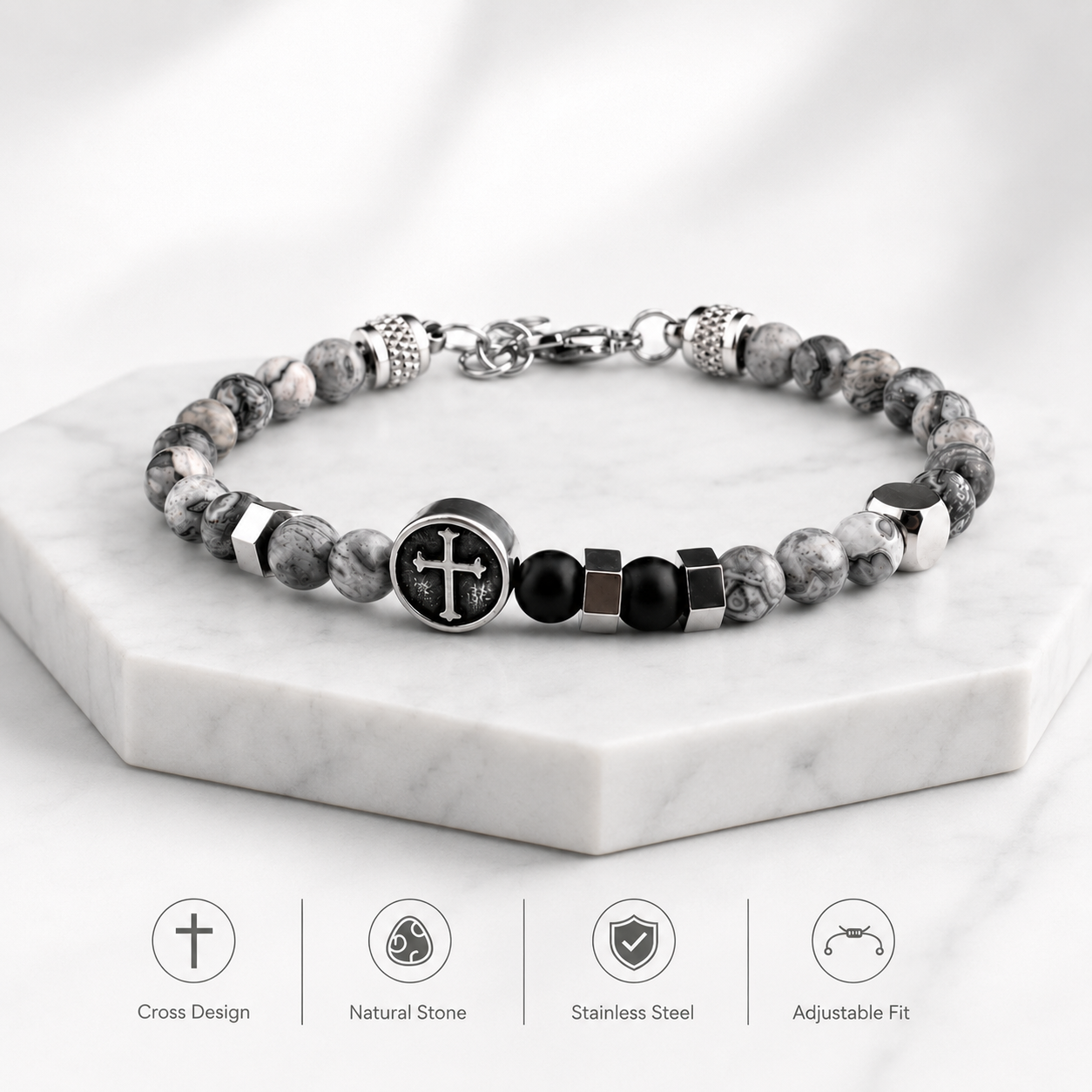 Sanctum Cross Bracelet