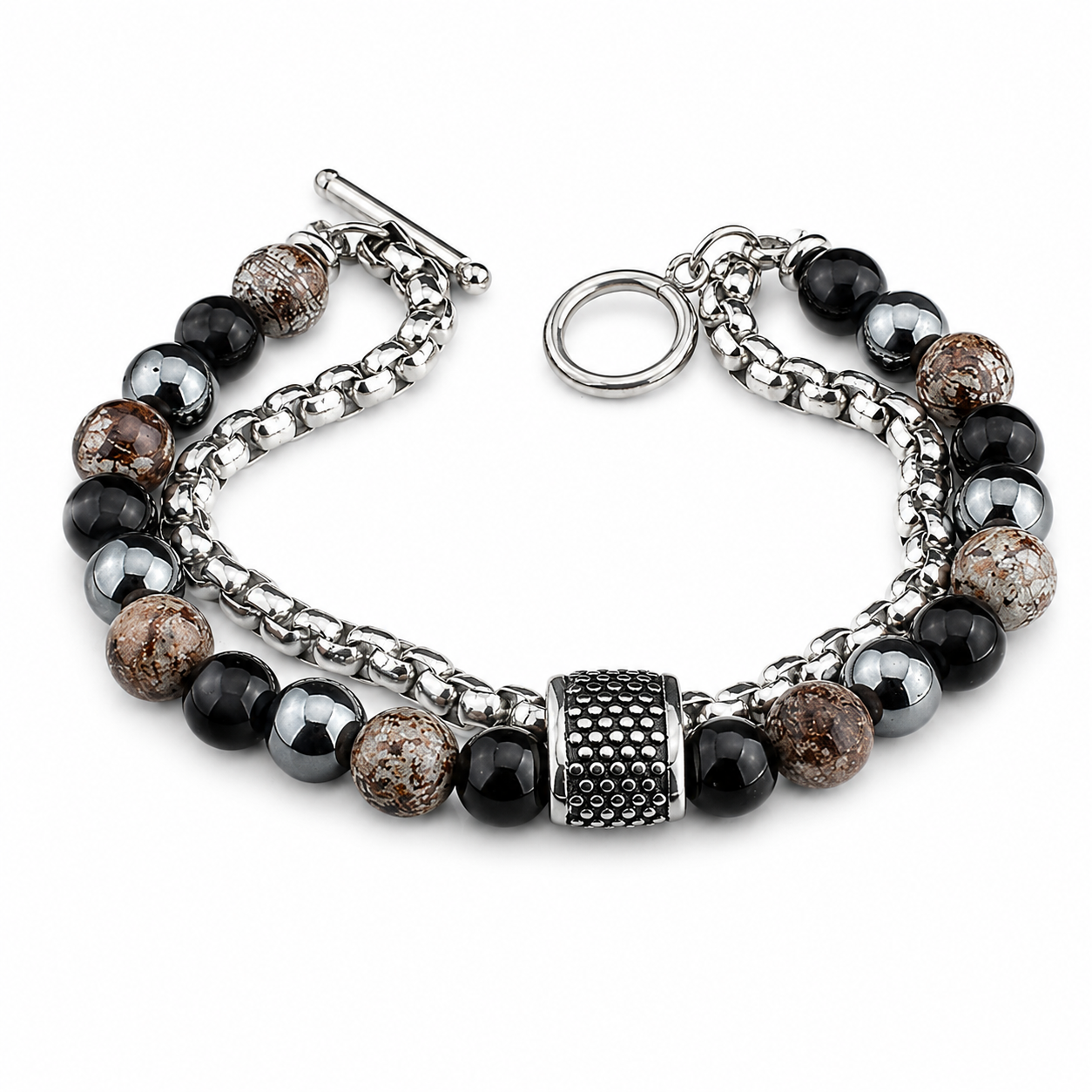 Marble Noir Bracelet