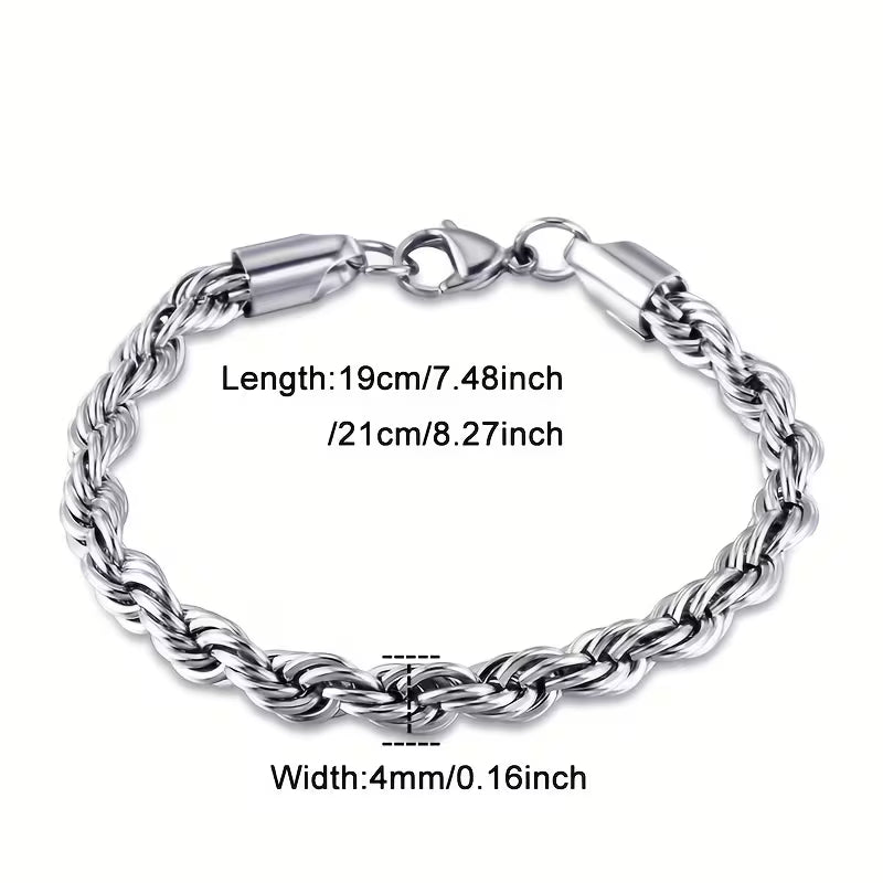 Twist Chain Bracelet
