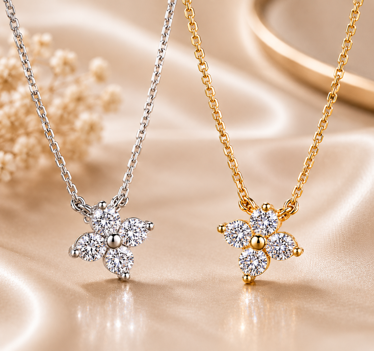 Four-Leaf Clover Necklace