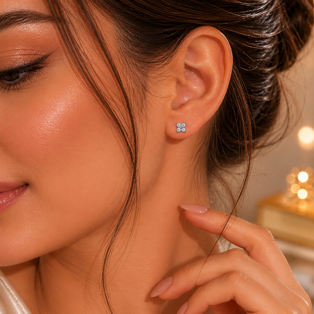 Four-Leaf Clover Earrings
