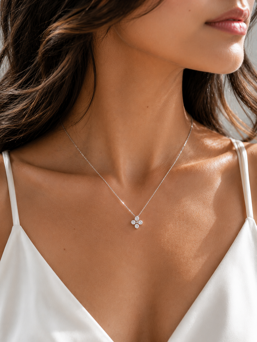Four-Leaf Clover Necklace